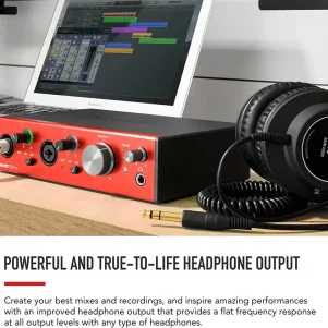 Focusrite Clarett+ 2Pre 10-In / 4-Out Audio Interface