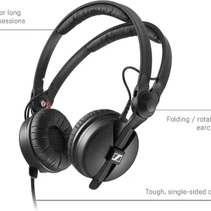 Sennheiser Professional HD 25 On-Ear DJ Headphones