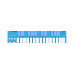 Keith McMillen Instruments K-Board-C | Colorful 25 Key USB MPE MIDI Keyboard Controller with USB-C (Aqua)