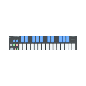 Keith McMillen Instruments K-Board-C | Colorful 25 Key USB MPE MIDI Keyboard Controller with USB-C (Galaxy)