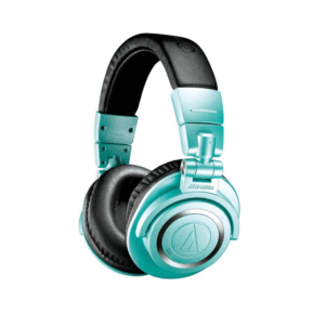 Audio-Technica ATH-M50XBT2 Wireless Over-Ear Headphones (Ice Blue)