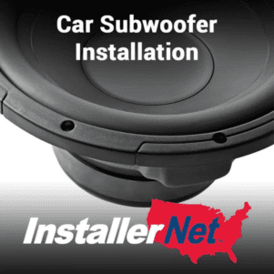 Subwoofer Installation