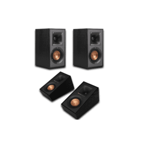 Klipsch Reference R-41M Bookshelf Speakers & R-40SA Surround Speakers (4 Speaker Bundle)