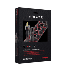 AudioQuest NRG-Z2 High-performance AC power cable with 2-pole C7 connector (1 meters/3.3 feet)