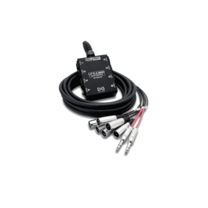 Hosa SH-6X2-50 Little Bro’ Sub Snake 6 XLR Sends, 2 1/4″ TRS Returns (50 Feet)