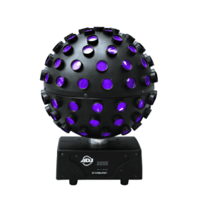 ADJ Products STA962 Startec Series Starburst, Rotating LED Sphere for DJ Light Shows