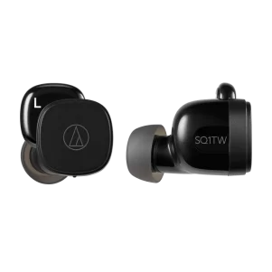 Audio-Technica ATH-SQ1TW Wireless Bluetooth In-Ear Headphone, True Wireless Bluetooth Earphones