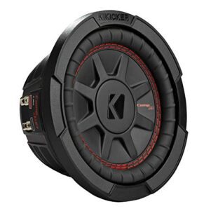 Kicker 48CWRT672 CompRT Series Shallow-Mount 6-3/4″ Subwoofer with Dual 2-Ohm Voice Coils (Each)