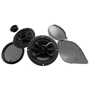 Infinity Kappa Perfect 600X – Premium 6.5″, Two-Way Speakers for Harley Davids Black